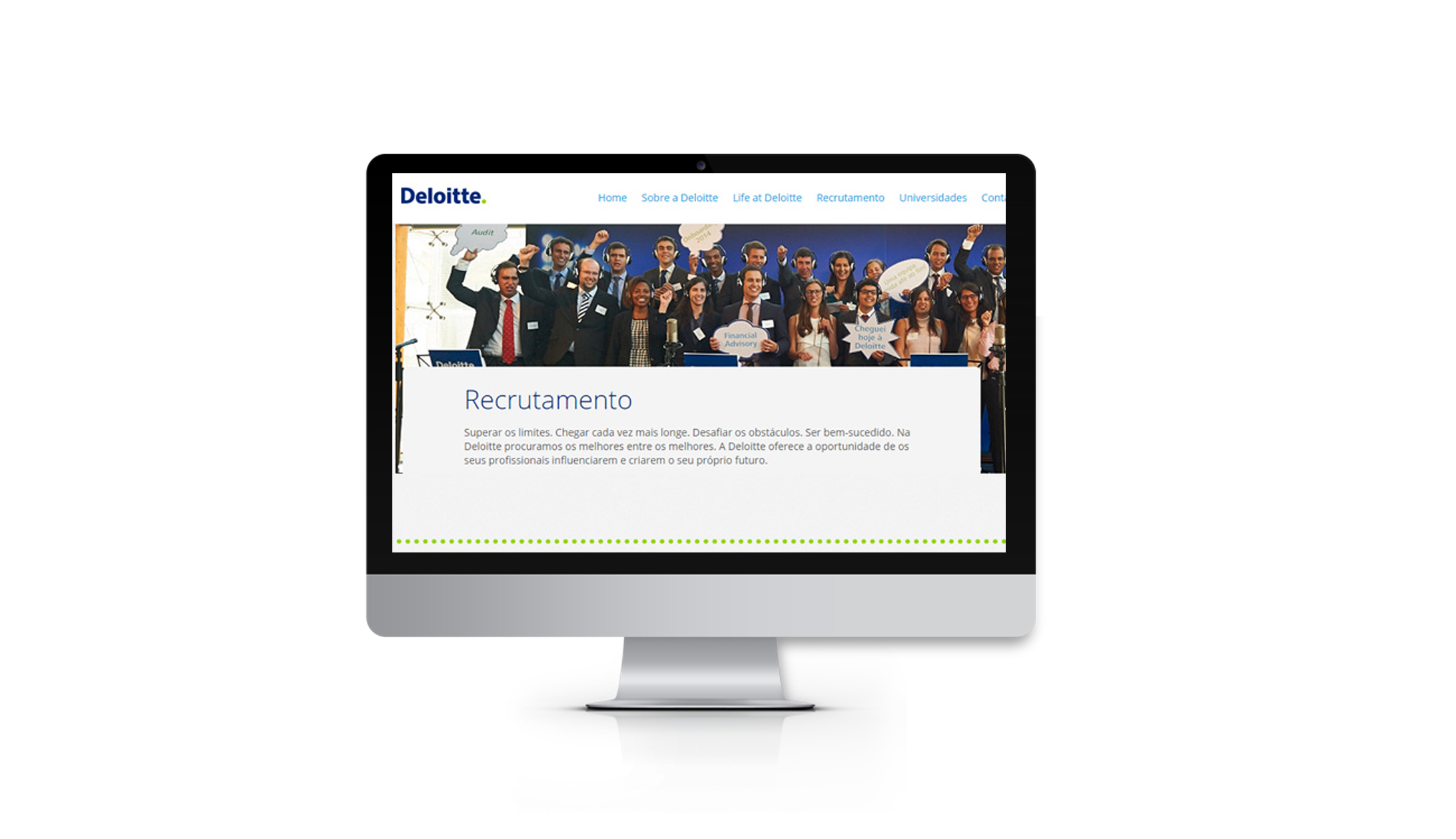Deloitte Recrutamento Website